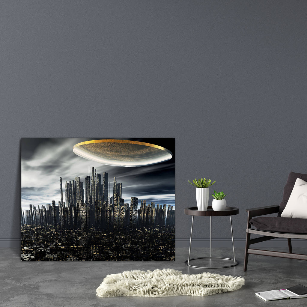 UFO Space Ship Canvas Painting Synthetic Frame-Paintings MDF Framing-AFF_FR-IC 5000089 IC 5000089, 3D, Animated Cartoons, Astronomy, Automobiles, Cities, City Views, Comics, Cosmology, Fantasy, Futurism, Science Fiction, Space, Stars, Transportation, Travel, Vehicles, ufo, ship, canvas, painting, synthetic, frame, spaceship, science, fiction, alien, aircraft, airplane, andromeda, area, attack, back, bang, beauty, big, camera, cluster, comic, extraterrestrial, files, flying, future, galaxy, hole, light, moon