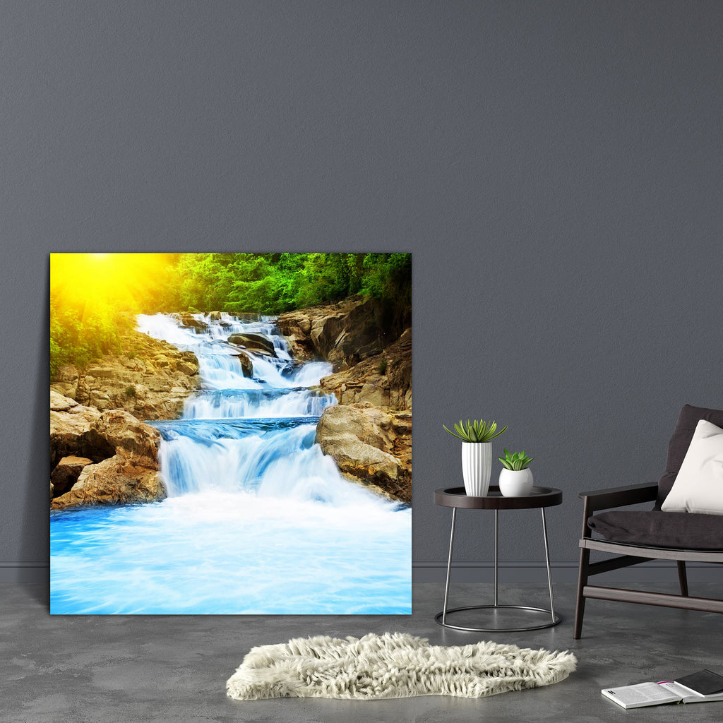 Cascade Fall In Tropical Forest Canvas Painting Synthetic Frame-Paintings MDF Framing-AFF_FR-IC 5000095 IC 5000095, Space, Tropical, cascade, fall, in, forest, canvas, painting, synthetic, frame, waterfall, waterfalls, background, beautiful, beauty, branches, bright, copyspace, day, environment, foliage, freshness, green, jungle, lake, leaf, leaves, light, magic, natural, outdoors, plants, pool, rain, rays, river, rocky, sun, sunbeam, sunlight, sunny, sunshine, tree, water, wet, wild, artzfolio, wall decor 