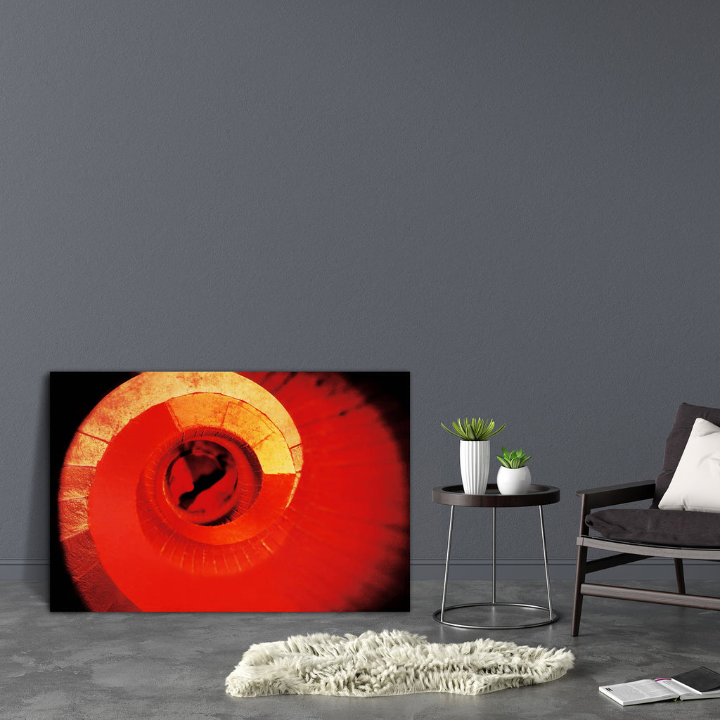 Red Staircase In A Library Canvas Painting Synthetic Frame-Paintings MDF Framing-AFF_FR-IC 5000102 IC 5000102, Abstract Expressionism, Abstracts, Art and Paintings, Black, Black and White, Hearts, Love, Semi Abstract, red, staircase, in, a, library, canvas, painting, synthetic, frame, abstract, anxiety, artwork, concrete, core, dark, darkness, deep, down, downward, dress, embers, fall, falling, flamenco, heart, high, hole, illusion, imagination, imaginative, infinite, manipulated, manipulation, mystical, ph