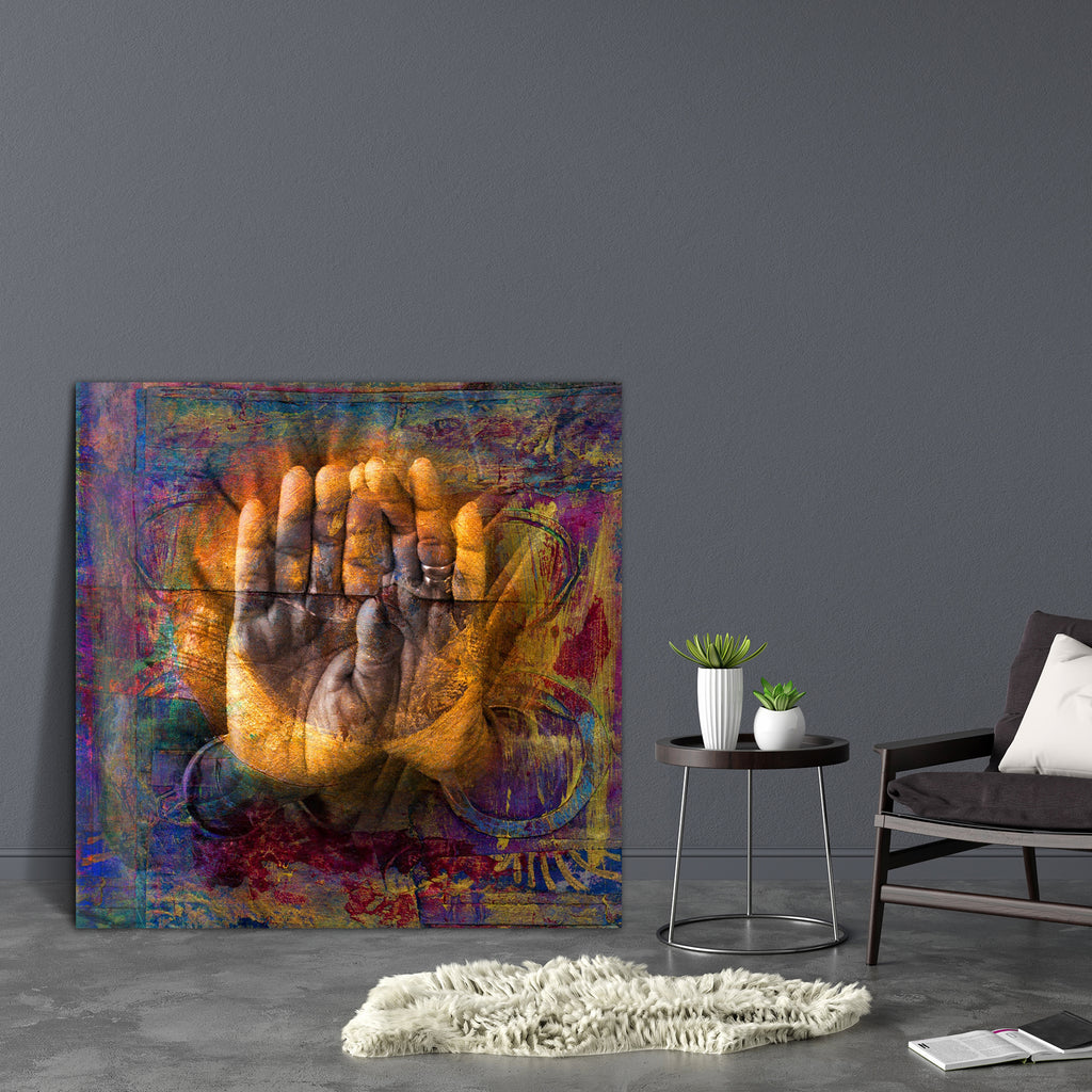 Hands In Open Palm Mudra Canvas Painting Synthetic Frame-Paintings MDF Framing-AFF_FR-IC 5000109 IC 5000109, Art and Paintings, Asian, Automobiles, Culture, Dance, Ethnic, Hinduism, Illustrations, Indian, Music and Dance, Photography, Religion, Religious, Spiritual, Traditional, Transportation, Travel, Tribal, Vehicles, World Culture, hands, in, open, palm, mudra, canvas, painting, synthetic, frame, healer, healing, alchemy, abundance, art, belief, consciousness, cultural, energy, faith, generosity, gilded,