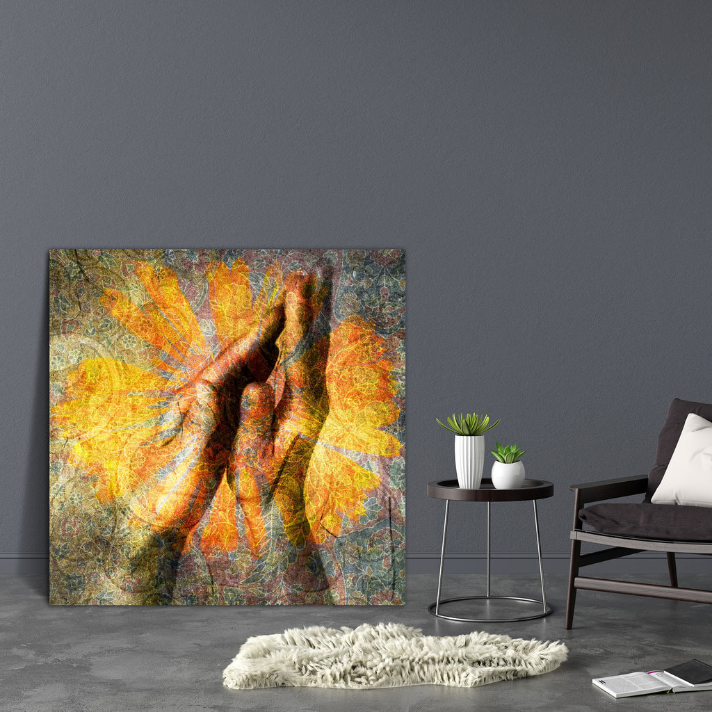 Hands In Prayer Canvas Painting Synthetic Frame-Paintings MDF Framing-AFF_FR-IC 5000112 IC 5000112, Art and Paintings, Christianity, Illustrations, Jesus, Religion, Religious, Spiritual, hands, in, prayer, canvas, painting, synthetic, frame, esoteric, mudra, consciousness, art, body, chi, connection, energy, enlighten, enlightenment, faith, flowering, illumination, illustration, meditation, mind, one, prana, qi, spirit, spirituality, together, togetherness, two, whole, yellow, yoga, artzfolio, wall decor fo