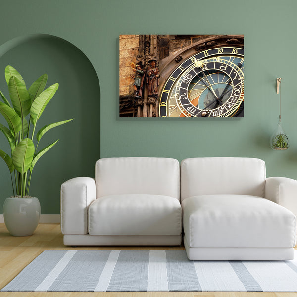 Astronomical Clock Canvas Painting Synthetic Frame-Paintings MDF Framing-AFF_FR-IC 5000155 IC 5000155, Ancient, Architecture, Astrology, Astronomy, Automobiles, Bohemian, Cities, City Views, Cosmology, Culture, Ethnic, Historical, Horoscope, Landmarks, Medieval, People, Places, Signs and Symbols, Space, Sun Signs, Symbols, Traditional, Transportation, Travel, Tribal, Vehicles, Vintage, World Culture, Zodiac, astronomical, clock, canvas, painting, for, bedroom, living, room, engineered, wood, frame, prague, 