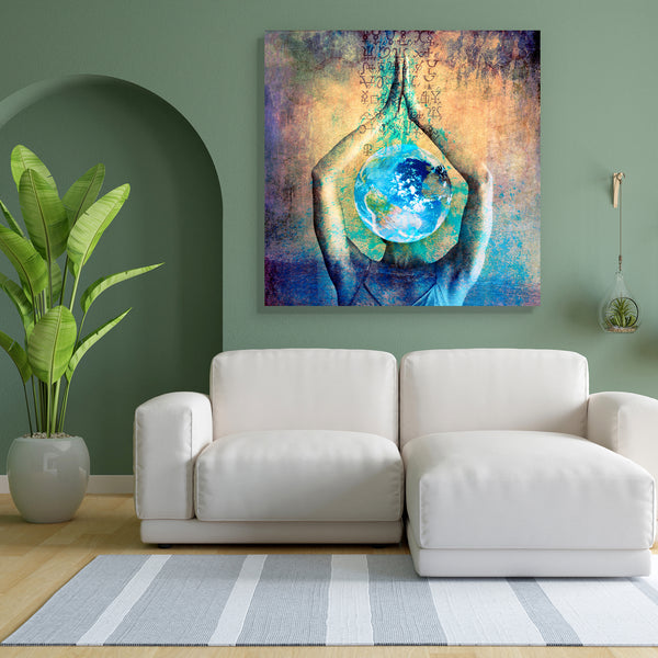 Female Earth With Alchemical Signs Canvas Painting Synthetic Frame-Paintings MDF Framing-AFF_FR-IC 5000181 IC 5000181, Art and Paintings, Astronomy, Cosmology, Education, Icons, Illustrations, Religion, Religious, Schools, Signs, Signs and Symbols, Space, Spiritual, Symbols, Universities, female, earth, with, alchemical, canvas, painting, for, bedroom, living, room, engineered, wood, frame, goddess, knowledge, mother, philosophy, alchemy, consciousness, art, body, concepts, cosmic, divine, divinity, ecologi