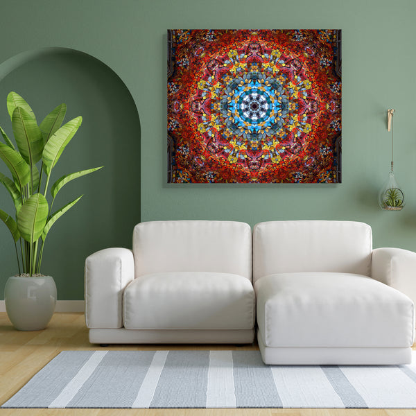 Tiled Art D1 Canvas Painting Synthetic Frame-Paintings MDF Framing-AFF_FR-IC 5000194 IC 5000194, Abstract Expressionism, Abstracts, Architecture, Art and Paintings, Black, Black and White, Botanical, Digital, Digital Art, Floral, Flowers, Graphic, Grid Art, Illustrations, Mandala, Nature, Patterns, Retro, Semi Abstract, Signs, Signs and Symbols, Vintage, Metallic, tiled, art, d1, canvas, painting, for, bedroom, living, room, engineered, wood, frame, kaleidoscope, abstract, antique, artistic, artistry, artwo