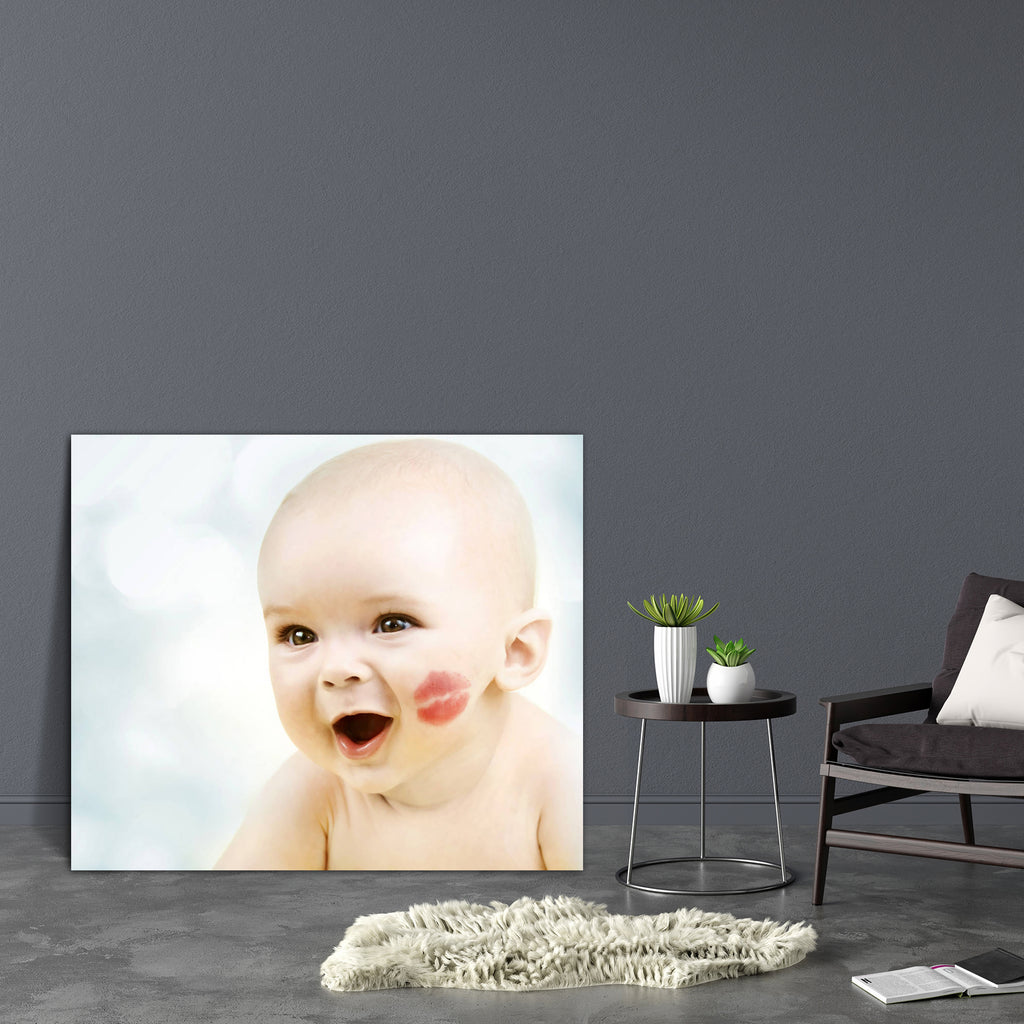 Little Baby With Kiss Canvas Painting Synthetic Frame-Paintings MDF Framing-AFF_FR-IC 5000202 IC 5000202, Asian, Baby, Black and White, Children, Individuals, Kids, Portraits, White, little, with, kiss, canvas, painting, synthetic, frame, lovely, adorable, angel, angelic, attractive, beautiful, boy, carefree, casual, caucasian, cheerful, child, childhood, closeup, curious, cute, eyes, face, fun, funny, gorgeous, happiness, happy, infant, innocent, isolated, joy, joyful, kid, laughing, looking, male, nice, o