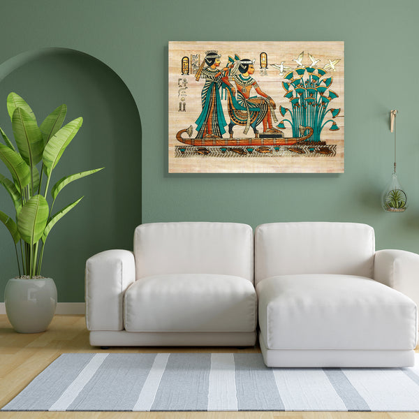 Papyrus From Egypt D1 Canvas Painting Synthetic Frame-Paintings MDF Framing-AFF_FR-IC 5000212 IC 5000212, African, Culture, Ethnic, Eygptian, Religion, Religious, Traditional, Tribal, World Culture, papyrus, from, egypt, d1, canvas, painting, for, bedroom, living, room, engineered, wood, frame, isis, africa, arabia, cairo, cave, goddess, hathor, hieroglyph, hieroglyphics, image, old, osiris, painted, pharaoh, queen, scribe, temple, artzfolio, wall decor for living room, wall frames for living room, frames f