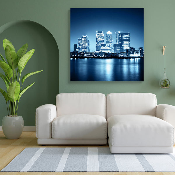 Canary Wharf View, London, UK Canvas Painting Synthetic Frame-Paintings MDF Framing-AFF_FR-IC 5000220 IC 5000220, Architecture, Automobiles, Business, Cities, City Views, Landmarks, Places, Skylines, Transportation, Travel, Urban, Vehicles, canary, wharf, view, london, uk, canvas, painting, for, bedroom, living, room, engineered, wood, frame, skyline, area, block, blue, buildings, capital, city, cityscape, corporate, destinations, district, dogs, downtown, england, finance, financial, headquarters, internat