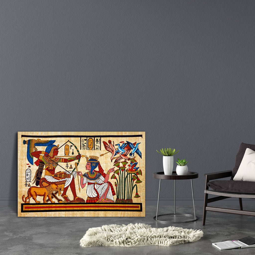 Egyptian Papyrus & Hieroglyph Canvas Painting Synthetic Frame-Paintings MDF Framing-AFF_FR-IC 5000232 IC 5000232, African, Ancient, Art and Paintings, Calligraphy, Culture, Drawing, Education, Ethnic, Eygptian, Historical, Maps, Medieval, Patterns, Religion, Religious, Schools, Signs, Signs and Symbols, Symbols, Text, Traditional, Tribal, Universities, Vintage, World Culture, egyptian, papyrus, hieroglyph, canvas, painting, synthetic, frame, egypt, africa, antique, archeology, art, background, cairo, ceremo