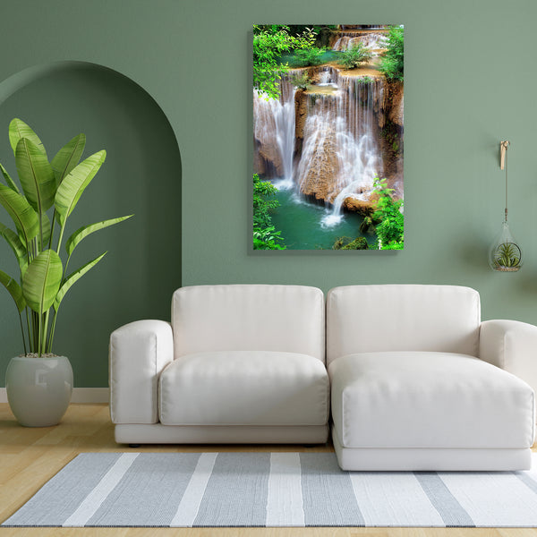 Waterfall In Thai National Park D1 Canvas Painting Synthetic Frame-Paintings MDF Framing-AFF_FR-IC 5000257 IC 5000257, Automobiles, Landscapes, Marble and Stone, Mountains, Nature, Scenic, Seasons, Splatter, Transportation, Travel, Tropical, Vehicles, Wooden, waterfall, in, thai, national, park, d1, canvas, painting, for, bedroom, living, room, engineered, wood, frame, landscape, scenery, paisaje, waterfalls, beautiful, water, fall, paysage, background, beauty, blue, clean, creek, down, environment, flow, f