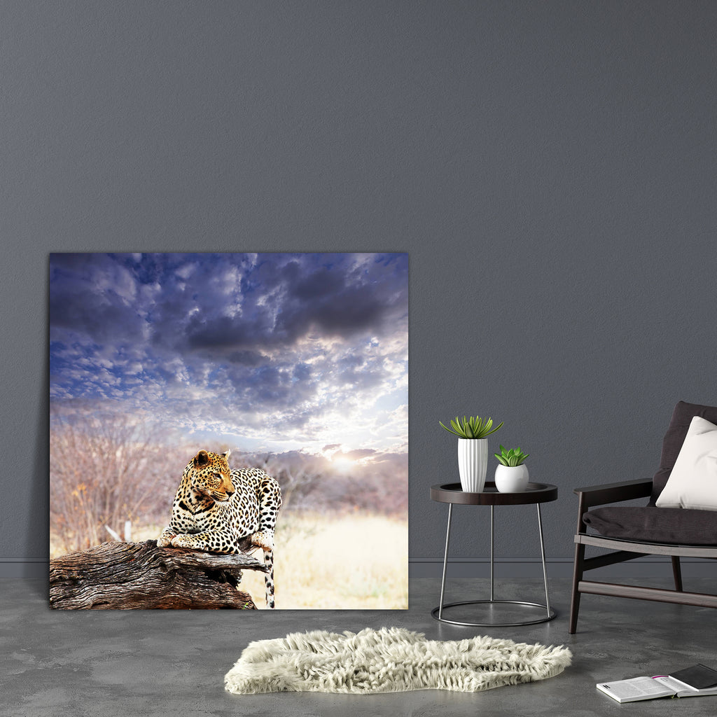 Leopard D1 Canvas Painting Synthetic Frame-Paintings MDF Framing-AFF_FR-IC 5000263 IC 5000263, African, Animals, Dots, Nature, Scenic, Wildlife, leopard, d1, canvas, painting, synthetic, frame, south, africa, animal, carnivore, cat, close, dot, dotted, exotic, feline, hunt, hunter, mammal, namibia, natural, predator, predatory, safari, spot, tree, wild, wilderness, zoo, artzfolio, wall decor for living room, wall frames for living room, frames for living room, wall art, canvas painting, wall frame, scenery,