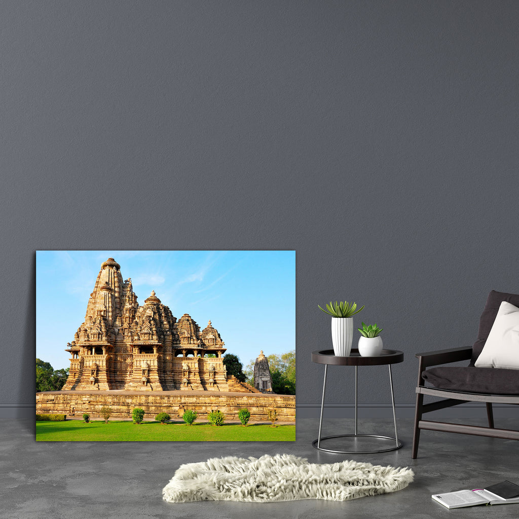 Temple In Khajuraho India Canvas Painting Synthetic Frame-Paintings MDF Framing-AFF_FR-IC 5000267 IC 5000267, Indian, temple, in, khajuraho, india, canvas, painting, synthetic, frame, building, majestic, monument, precision, relic, shrine, size, artzfolio, wall decor for living room, wall frames for living room, frames for living room, wall art, canvas painting, wall frame, scenery, panting, paintings for living room, framed wall art, wall painting, scenery painting, framed wall painting, scenery for wall w