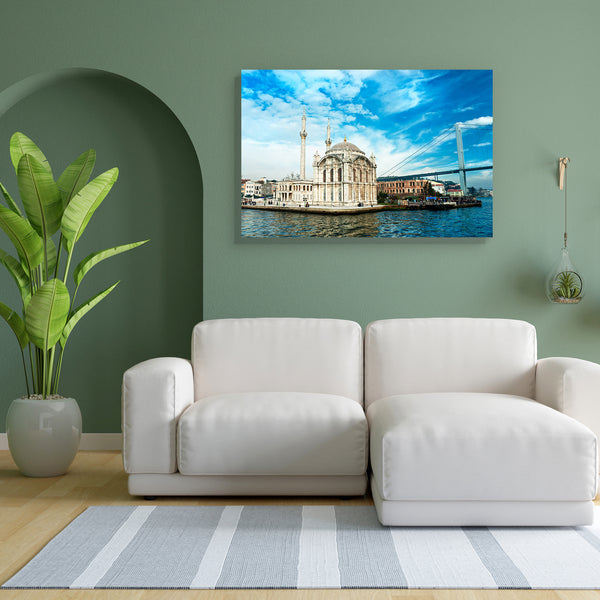 Ortakoy Mosque & Bosphorus Bridge, Istanbul, Turkey Canvas Painting Synthetic Frame-Paintings MDF Framing-AFF_FR-IC 5000275 IC 5000275, Allah, Ancient, Arabic, Architecture, Asian, Automobiles, Cities, City Views, Culture, Ethnic, Historical, Islam, Landmarks, Landscapes, Medieval, Places, Scenic, Traditional, Transportation, Travel, Tribal, Turkish, Urban, Vehicles, Vintage, World Culture, ortakoy, mosque, bosphorus, bridge, istanbul, turkey, canvas, painting, for, bedroom, living, room, engineered, wood, 