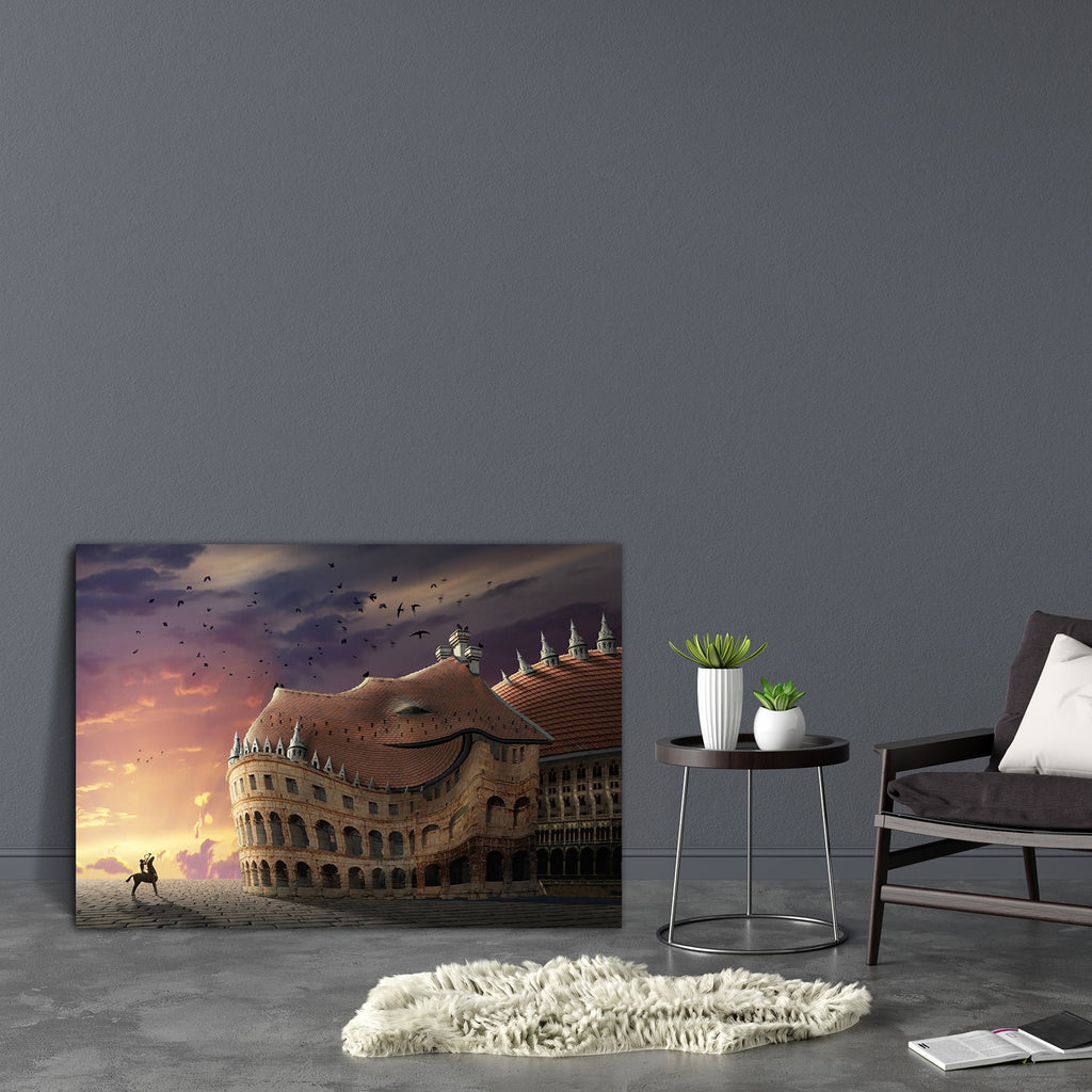 Big Dragon Canvas Painting Synthetic Frame-Paintings MDF Framing-AFF_FR-IC 5000282 IC 5000282, Abstract Expressionism, Abstracts, Art and Paintings, Collages, Digital, Digital Art, Fantasy, Graphic, Landscapes, Nature, Realism, Scenic, Semi Abstract, Signs, Signs and Symbols, Sunrises, Surrealism, big, dragon, canvas, painting, synthetic, frame, abstract, art, backgrounds, bizarre, cloud, collage, composite, creativity, design, dreams, horseman, illusion, image, landscape, light, magic, montage, mystery, pi