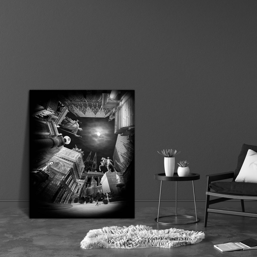 Vienna Shot Canvas Painting Synthetic Frame-Paintings MDF Framing-AFF_FR-IC 5000283 IC 5000283, Abstract Expressionism, Abstracts, Art and Paintings, Collages, Digital, Digital Art, Fantasy, Graphic, Landscapes, Nature, Realism, Scenic, Semi Abstract, Signs, Signs and Symbols, Surrealism, vienna, shot, canvas, painting, synthetic, frame, surreal, abstract, art, backgrounds, bizarre, building, church, cloud, collage, composite, creativity, design, dreams, illusion, image, landscape, magic, montage, moon, mys