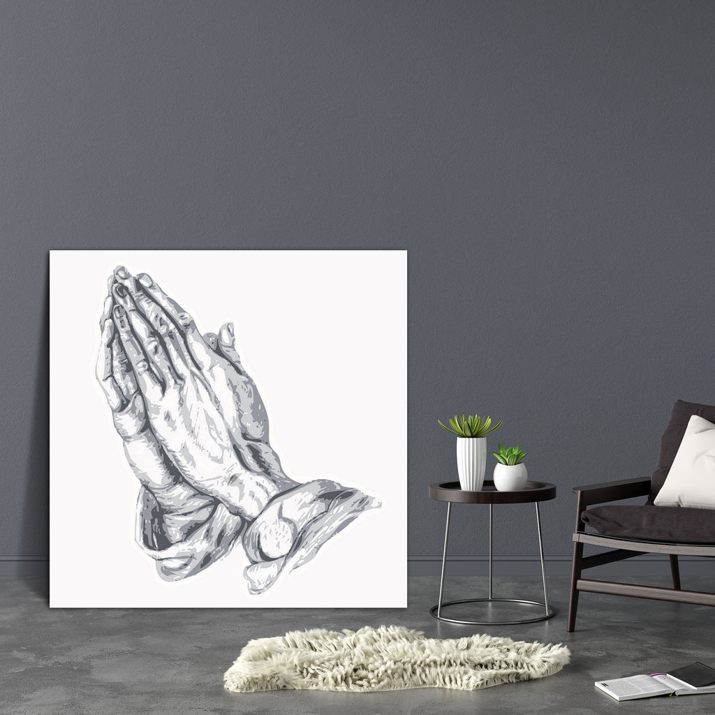 Praying Hands Canvas Painting Synthetic Frame-Paintings MDF Framing-AFF_FR-IC 5000285 IC 5000285, Art and Paintings, Drawing, Paintings, Religion, Religious, praying, hands, canvas, painting, synthetic, frame, funeral, mourning, prayer, ask, beg, god, hand, plead, pray, artzfolio, wall decor for living room, wall frames for living room, frames for living room, wall art, canvas painting, wall frame, scenery, panting, paintings for living room, framed wall art, wall painting, scenery painting, framed wall pai