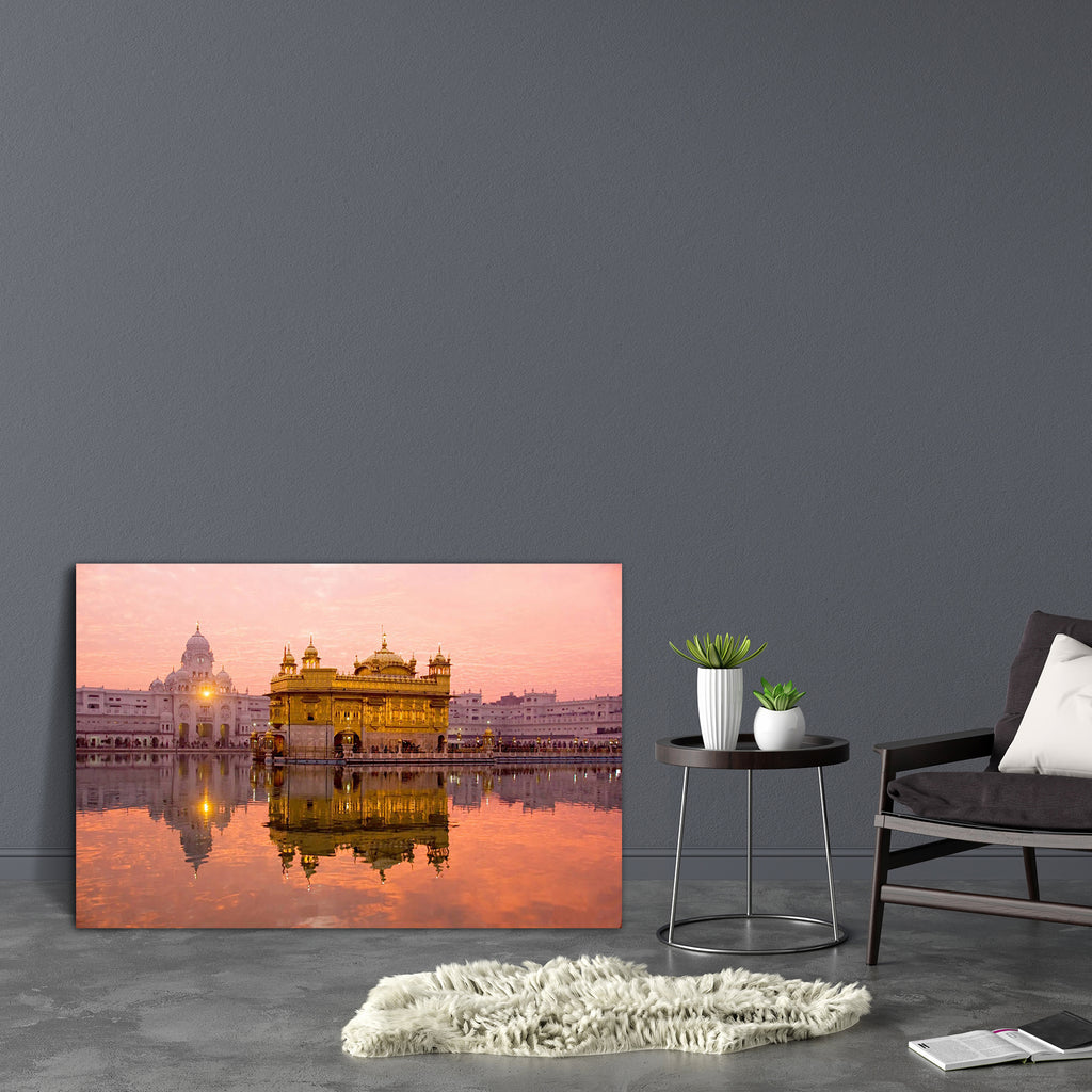 Golden Temple Amritsar India Canvas Painting Synthetic Frame-Paintings MDF Framing-AFF_FR-IC 5000287 IC 5000287, Ancient, Architecture, Asian, Birds, Cities, City Views, Culture, Ethnic, Historical, Indian, Medieval, Panorama, Religion, Religious, Sikhism, Spiritual, Sunsets, Traditional, Tribal, Urban, Vintage, World Culture, golden, temple, amritsar, india, canvas, painting, synthetic, frame, armed, forces, asia, and, ethnicities, building, activity, exterior, church, cloud, east, famous, place, flight, g