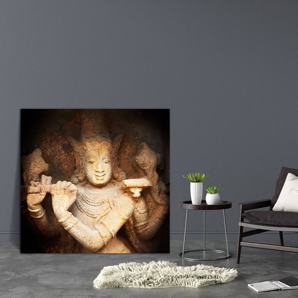 Sri Ranganathaswamy Temple India Canvas Painting Synthetic Frame-Paintings MDF Framing-AFF_FR-IC 5000288 IC 5000288, Ancient, Asian, God Krishna, God Vishnu, Hinduism, Historical, Indian, Marble and Stone, Medieval, Religion, Religious, Tamil, Vintage, sri, ranganathaswamy, temple, india, canvas, painting, synthetic, frame, asia, bas, relief, carved, deity, god, hindu, incarnation, krishna, lord, old, sculpture, statue, stone, nadu, vishnu, weathered, artzfolio, wall decor for living room, wall frames for l