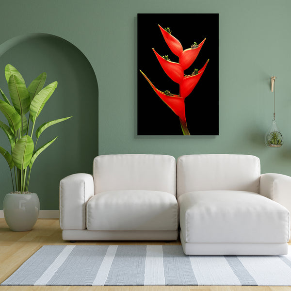Red Bird Of Paradise Flower Canvas Painting Synthetic Frame-Paintings MDF Framing-AFF_FR-IC 5000297 IC 5000297, Birds, Black, Black and White, Botanical, Decorative, Floral, Flowers, Memories, Nature, Scenic, Seasons, White, red, bird, of, paradise, flower, canvas, painting, for, bedroom, living, room, engineered, wood, frame, background, beautiful, beauty, bloom, blossom, blue, botany, bouquet, celebration, color, colorful, day, dream, field, flora, fresh, garden, grass, green, grow, happy, ideas, isolate,