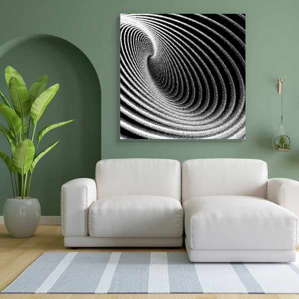 Abstract Artwork D10 Canvas Painting Synthetic Frame-Paintings MDF Framing-AFF_FR-IC 5000304 IC 5000304, Abstract Expressionism, Abstracts, Art and Paintings, Black, Black and White, Conceptual, Digital, Digital Art, Graphic, Illustrations, Modern Art, Patterns, Semi Abstract, Signs, Signs and Symbols, Space, Stripes, White, abstract, artwork, d10, canvas, painting, for, bedroom, living, room, engineered, wood, frame, art, backdrop, background, circular, concept, contrast, creative, curve, dark, design, dia