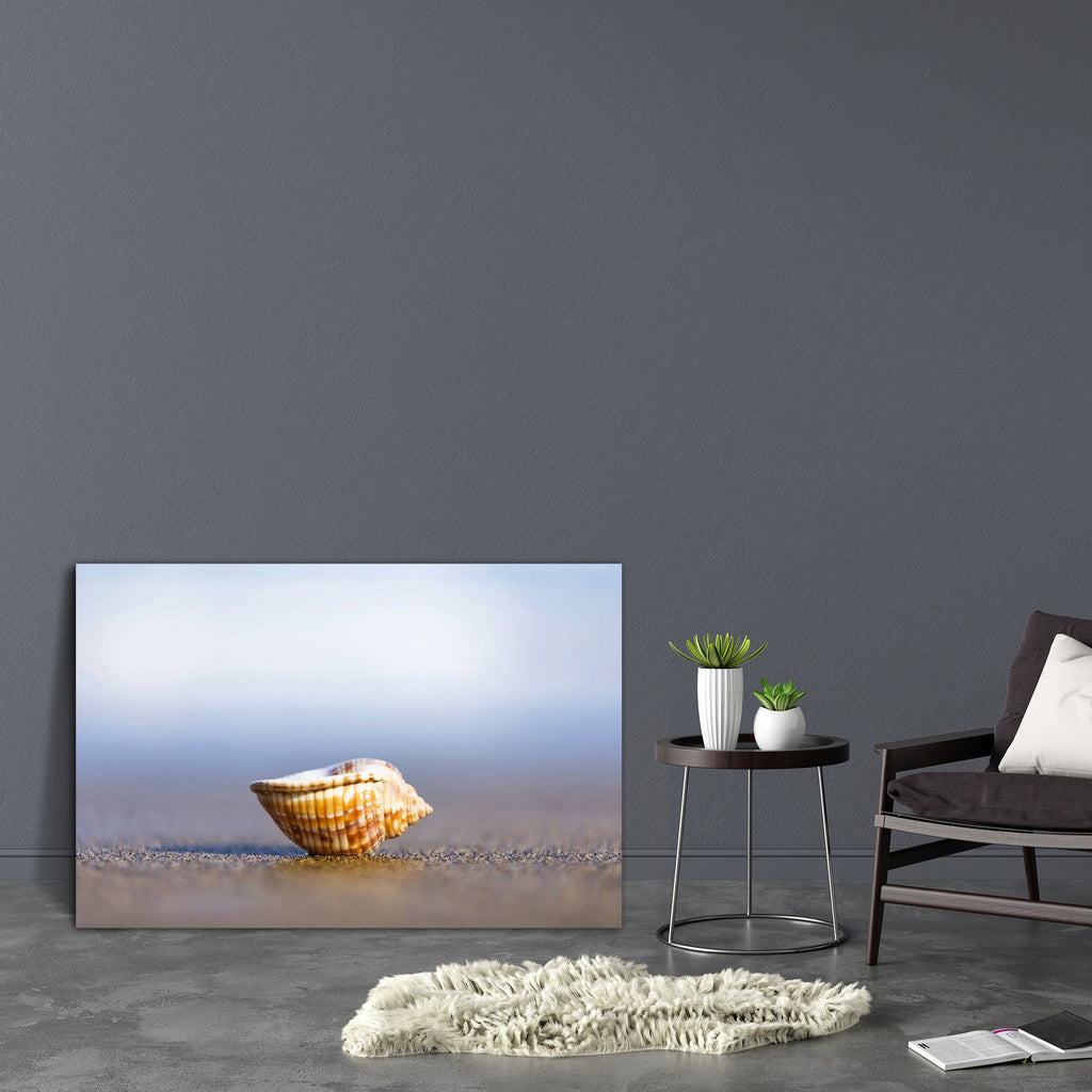Small Seashell Upturned Canvas Painting Synthetic Frame-Paintings MDF Framing-AFF_FR-IC 5000310 IC 5000310, Nature, Scenic, small, seashell, upturned, canvas, painting, synthetic, frame, beach, central, conch, detail, sand, seashore, shell, shore, artzfolio, wall decor for living room, wall frames for living room, frames for living room, wall art, canvas painting, wall frame, scenery, panting, paintings for living room, framed wall art, wall painting, scenery painting, framed wall painting, scenery for wall