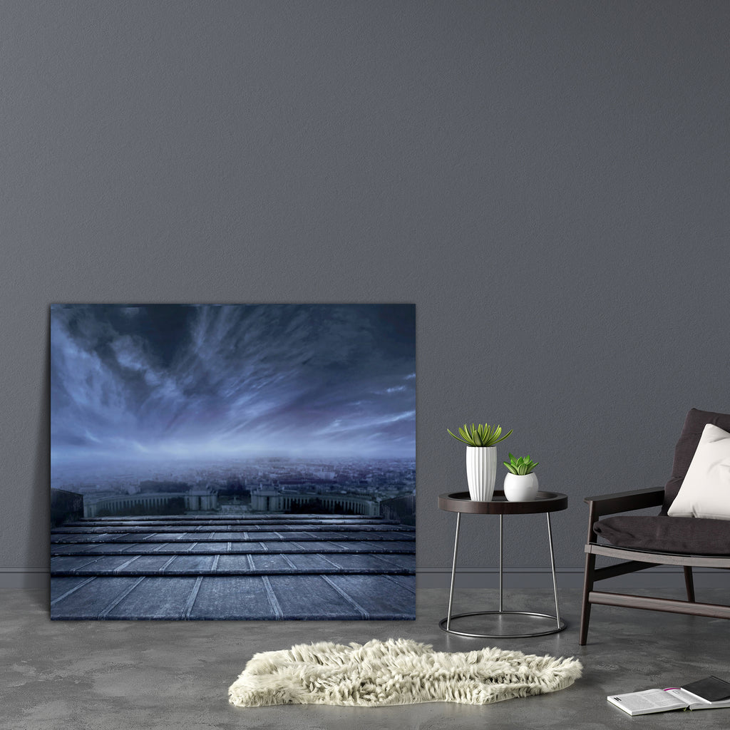 Night Town Canvas Painting Synthetic Frame-Paintings MDF Framing-AFF_FR-IC 5000321 IC 5000321, Architecture, Business, Cities, City Views, God Ram, Hinduism, Landscapes, Modern Art, Panorama, Scenic, Skylines, Space, Sunrises, Sunsets, Urban, night, town, canvas, painting, synthetic, frame, beautiful, beauty, blue, building, capital, central, city, cityscape, cloud, commercial, copy, dawn, daybreak, downtown, dramatic, dusk, financial, height, highrise, horizon, landscape, light, majestic, metropolis, metro
