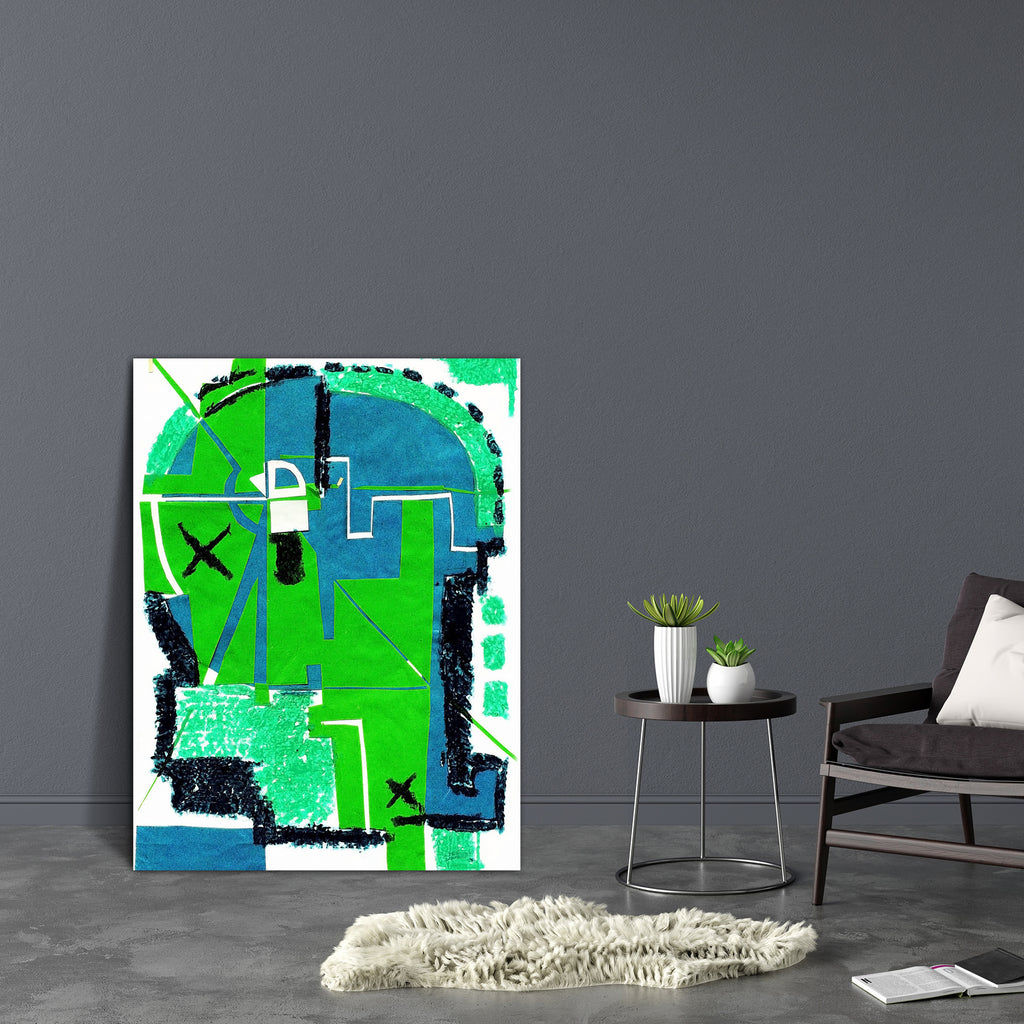 Abstract D11 Canvas Painting Synthetic Frame - Paintings MDF Framing - ArtzFolio.com