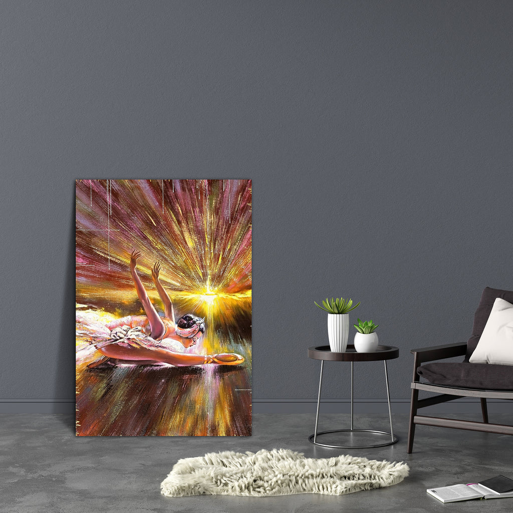 The Ballerina Soaring Against The Coming Sun Canvas Painting Synthetic Frame-Paintings MDF Framing-AFF_FR-IC 5000384 IC 5000384, Art and Paintings, Dance, Drawing, Impressionism, Music, Music and Dance, Music and Musical Instruments, Nature, Paintings, Russian, Scenic, the, ballerina, soaring, against, coming, sun, canvas, painting, synthetic, frame, ballet, oil, art, brushes, flight, moscow, paints, picture, registration, russia, tchaikovsky, theatre, artzfolio, wall decor for living room, wall frames for 