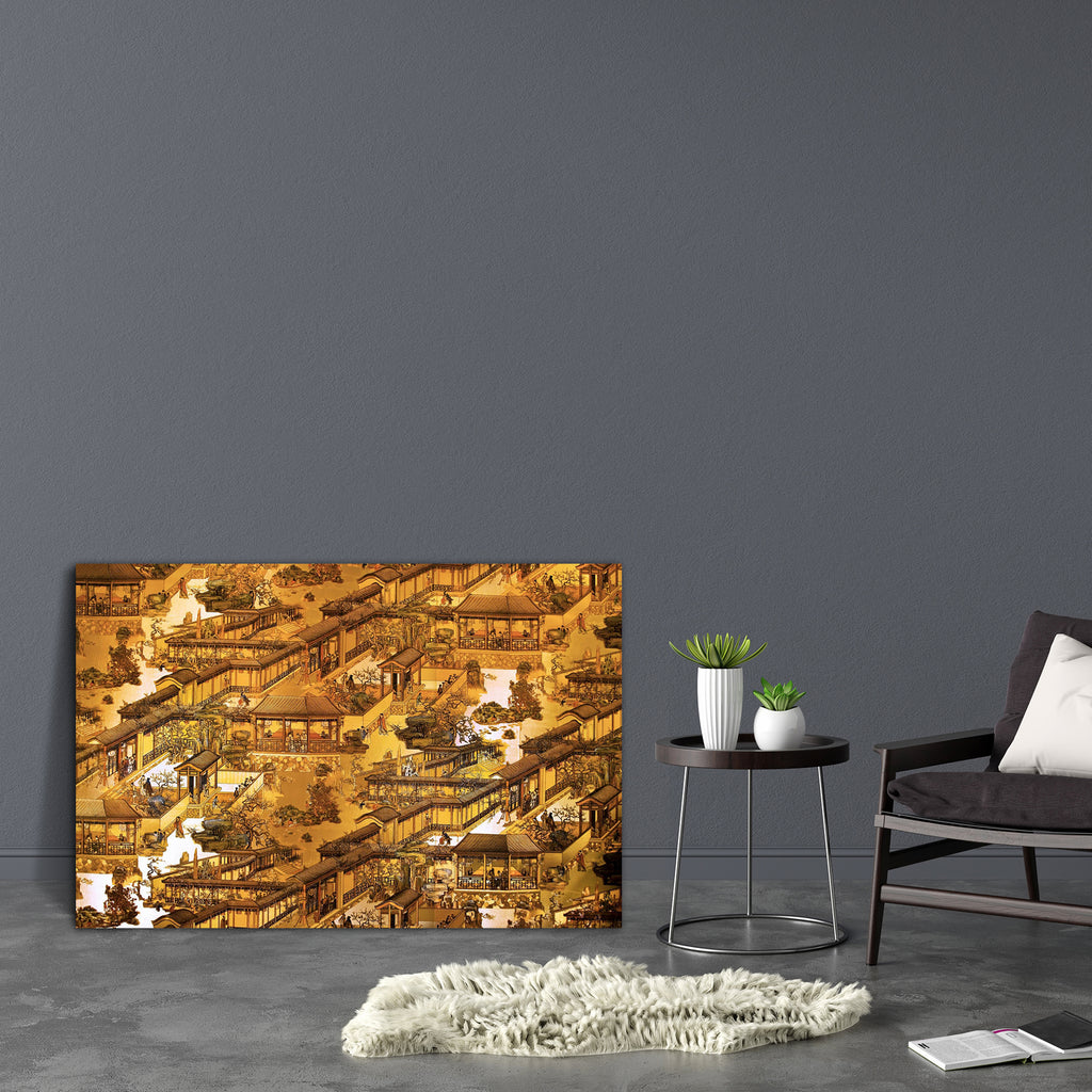City Of China Canvas Painting Synthetic Frame-Paintings MDF Framing-AFF_FR-IC 5000389 IC 5000389, Abstract Expressionism, Abstracts, Ancient, Art and Paintings, Chinese, Cities, City Views, Fresco, Historical, Medieval, Paintings, Retro, Semi Abstract, Vintage, city, of, china, canvas, painting, synthetic, frame, abstract, antique, art, backdrop, background, cement, classic, concrete, faded, grunge, old, style, texture, time, wall, artzfolio, wall decor for living room, wall frames for living room, frames f