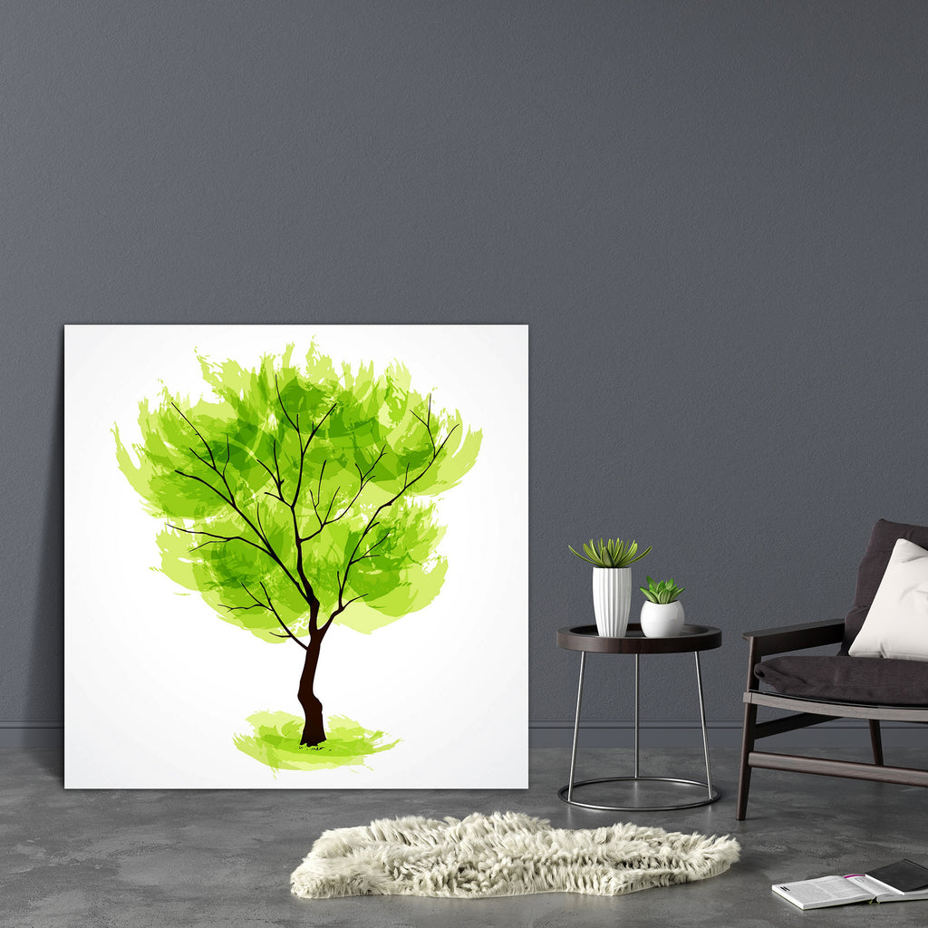 Summer Tree Canvas Painting Synthetic Frame-Paintings MDF Framing-AFF_FR-IC 5000394 IC 5000394, Abstract Expressionism, Abstracts, Animated Cartoons, Art and Paintings, Botanical, Caricature, Cartoons, Decorative, Drawing, Floral, Flowers, Illustrations, Modern Art, Nature, Patterns, Scenic, Seasons, Semi Abstract, Signs, Signs and Symbols, Sketches, Symbols, Watercolour, Wooden, summer, tree, canvas, painting, synthetic, frame, watercolor, stylized, abstract, art, background, beautiful, big, branch, cartoo