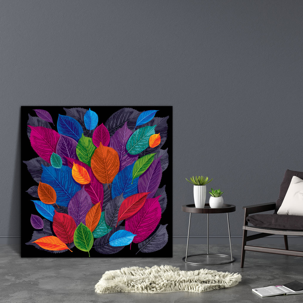 Dark Autumn Leaves Canvas Painting Synthetic Frame-Paintings MDF Framing-AFF_FR-IC 5000395 IC 5000395, Black, Black and White, Botanical, Floral, Flowers, Illustrations, Nature, Scenic, dark, autumn, leaves, canvas, painting, synthetic, frame, colorful, color, background, beauty, blade, blue, botany, bush, darkness, decoration, fall, gloomy, graceful, green, grey, growth, illustration, leaf, night, orange, plant, purple, red, shape, spectrum, stem, summer, tree, twilight, violet, yellow, artzfolio, wall dec