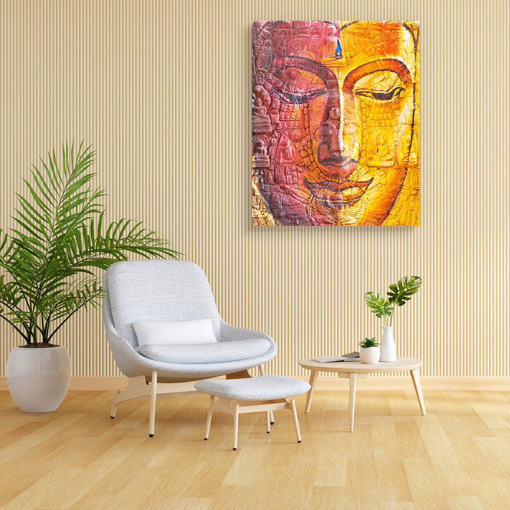 Lord Buddha Portrait D1 Canvas Painting Synthetic Frame-Paintings MDF Framing-AFF_FR-IC 5000424 IC 5000424, Art and Paintings, Asian, Automobiles, Black and White, Buddhism, Chinese, Decorative, God Buddha, Indian, Individuals, Japanese, Portraits, Religion, Religious, Spiritual, Transportation, Travel, Vehicles, White, lord, buddha, portrait, d1, canvas, painting, synthetic, frame, face, antique, art, asia, background, buddhist, calm, china, decoration, east, enlightenment, harmony, india, isolated, japan,