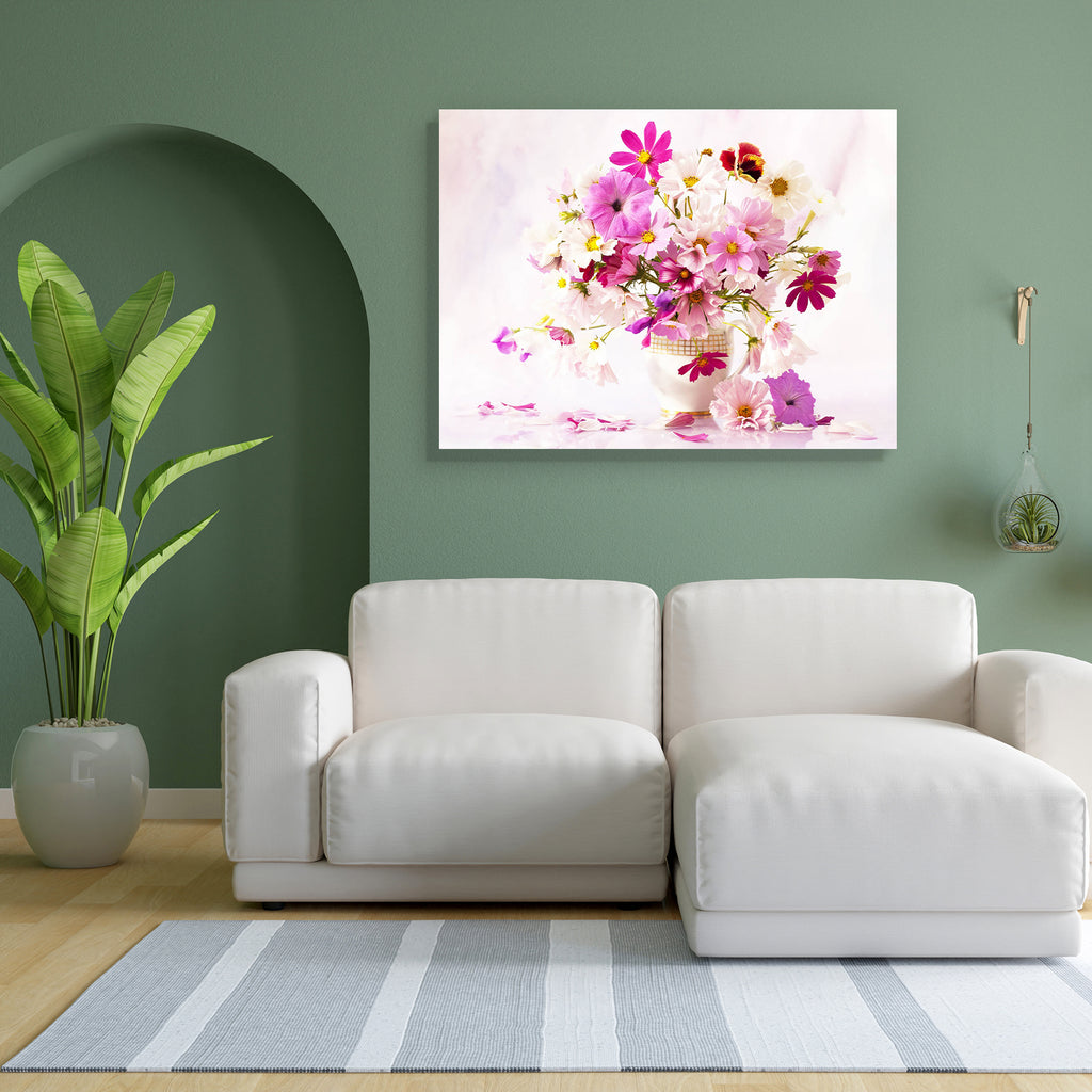 Still Life With Flowers Kosmeya Canvas Painting Synthetic Frame-Paintings MDF Framing-AFF_FR-IC 5000432 IC 5000432, Animated Cartoons, Art and Paintings, Black and White, Botanical, Caricature, Cartoons, Floral, Flowers, Nature, Scenic, Space, White, still, life, with, kosmeya, canvas, painting, synthetic, frame, art, autumn, background, beauty, blooming, blossom, bouquet, bunch, camomile, cartoon, chamomile, close, up, color, daisy, flower, fragment, gerber, green, head, healthcare, herb, herbal, isolated,