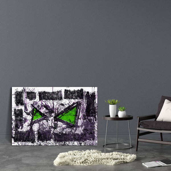 Abstract Art D4 Canvas Painting Synthetic Frame-Paintings MDF Framing-AFF_FR-IC 5000446 IC 5000446, Abstract Expressionism, Abstracts, Art and Paintings, Black, Black and White, Paintings, Semi Abstract, Signs, Signs and Symbols, Splatter, Triangles, abstract, art, d4, canvas, painting, for, bedroom, living, room, engineered, wood, frame, amoeba, artistic, background, closeup, color, colorful, composition, contrast, creative, cyan, dab, design, detail, details, dirty, drop, expressionist, expressive, grunge