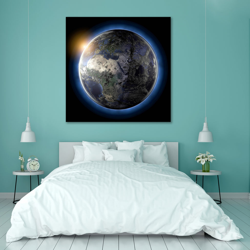 Globe Earth Map, Nasa Canvas Painting Synthetic Frame-Paintings MDF Framing-AFF_FR-IC 5000449 IC 5000449, Astronomy, Business, Cities, City Views, Cosmology, Digital, Digital Art, Graphic, Maps, Space, Sunsets, globe, earth, map, nasa, canvas, painting, synthetic, frame, planet, from, backgrounds, black, background, blue, cartography, city, computer, concepts, cyberspace, generated, geography, global, illuminated, internet, isolated, light, lights, luminosity, night, nobody, physical, render, shape, single,
