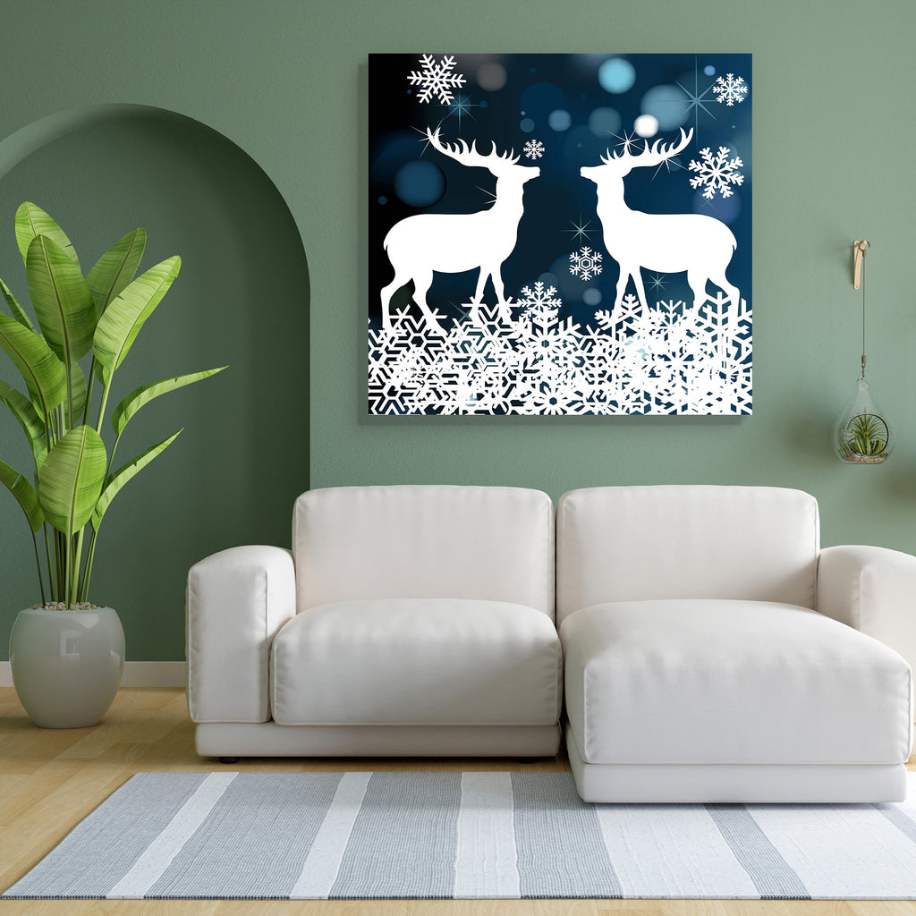 Christmas Deer Background Canvas Painting Synthetic Frame-Paintings MDF Framing-AFF_FR-IC 5000454 IC 5000454, Animals, Art and Paintings, Botanical, Christianity, Digital, Digital Art, Drawing, Floral, Flowers, Graphic, Holidays, Illustrations, Nature, Retro, Scenic, Seasons, Signs, Signs and Symbols, Wildlife, christmas, deer, background, canvas, painting, synthetic, frame, reindeer, xmas, noel, moose, silhouette, elk, animal, art, beautiful, beauty, card, celebration, clip, concept, december, decoration, 