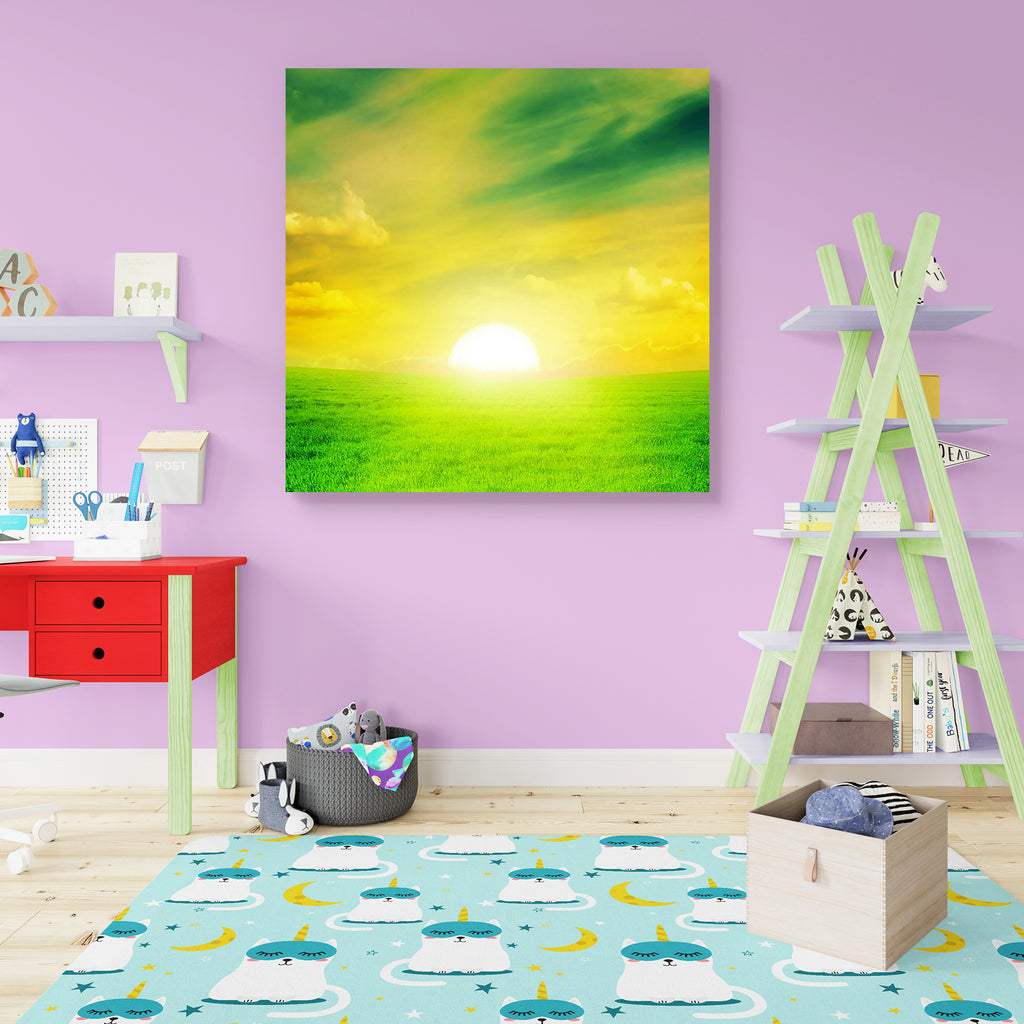 Spring Field Canvas Painting Synthetic Frame-Paintings MDF Framing-AFF_FR-IC 5000504 IC 5000504, Culture, Ethnic, Landscapes, Nature, Scenic, Sunrises, Sunsets, Traditional, Tribal, World Culture, spring, field, canvas, painting, synthetic, frame, sunshine, background, agriculture, beam, beautiful, blue, clear, cloud, clouds, cloudscape, cloudy, countryside, day, fall, farming, fields, grass, grassland, green, heavens, horizon, image, land, landscape, light, meadow, outdoor, pasture, plant, ray, skies, sky,
