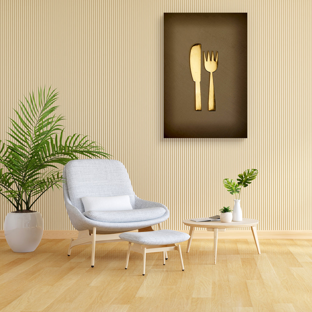 Old Style Photo Canvas Painting Synthetic Frame-Paintings MDF Framing-AFF_FR-IC 5000534 IC 5000534, Decorative, Metallic, old, style, photo, canvas, painting, synthetic, frame, cutlery, dining, dinner, dishware, flatware, fork, gold, kitchenware, knife, meal, metal, nobody, object, restaurant, serving, set, setting, shiny, silver, silverware, stainless, steel, utensil, artzfolio, wall decor for living room, wall frames for living room, frames for living room, wall art, canvas painting, wall frame, scenery, 
