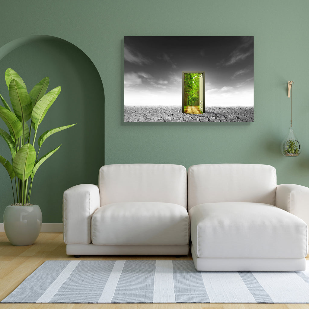 Door Open To The New World Canvas Painting Synthetic Frame-Paintings MDF Framing-AFF_FR-IC 5000544 IC 5000544, Black and White, Botanical, Business, Floral, Flowers, Landscapes, Nature, Pets, Rural, Scenic, Signs, Signs and Symbols, White, door, open, to, the, new, world, canvas, painting, synthetic, frame, air, background, beauty, blue, carpet, choice, concept, design, doorknob, doorway, dream, enter, entrance, environment, exit, field, flower, freedom, gold, grass, green, heaven, home, hope, illusion, ima