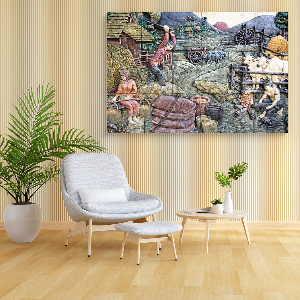 Thai Style Art D1 Canvas Painting Synthetic Frame-Paintings MDF Framing-AFF_FR-IC 5000561 IC 5000561, Ancient, Architecture, Art and Paintings, Asian, Automobiles, Botanical, Calligraphy, Culture, Ethnic, Floral, Flowers, Historical, Icons, Marble and Stone, Medieval, Nature, Religion, Religious, Signs, Signs and Symbols, Symbols, Text, Traditional, Transportation, Travel, Tribal, Vehicles, Vintage, World Culture, thai, style, art, d1, canvas, painting, synthetic, frame, aged, antique, background, beautiful