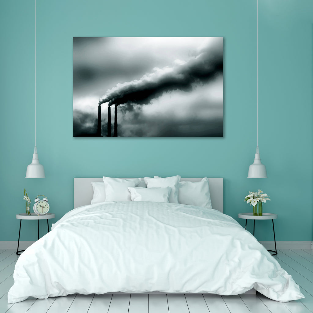 Pollution Coming From Power Plant In America Canvas Painting Synthetic Frame-Paintings MDF Framing-AFF_FR-IC 5000583 IC 5000583, American, Architecture, Metallic, pollution, coming, from, power, plant, in, america, canvas, painting, synthetic, frame, environmental, noise, acid, rain, contamination, building, clouds, destruction, dust, ecology, energy, fume, gas, generate, global, hell, hellish, industry, ozone, poison, pollute, polluting, sky, smog, smoke, smokestacks, steam, steel, stormy, toxic, vapor, wa