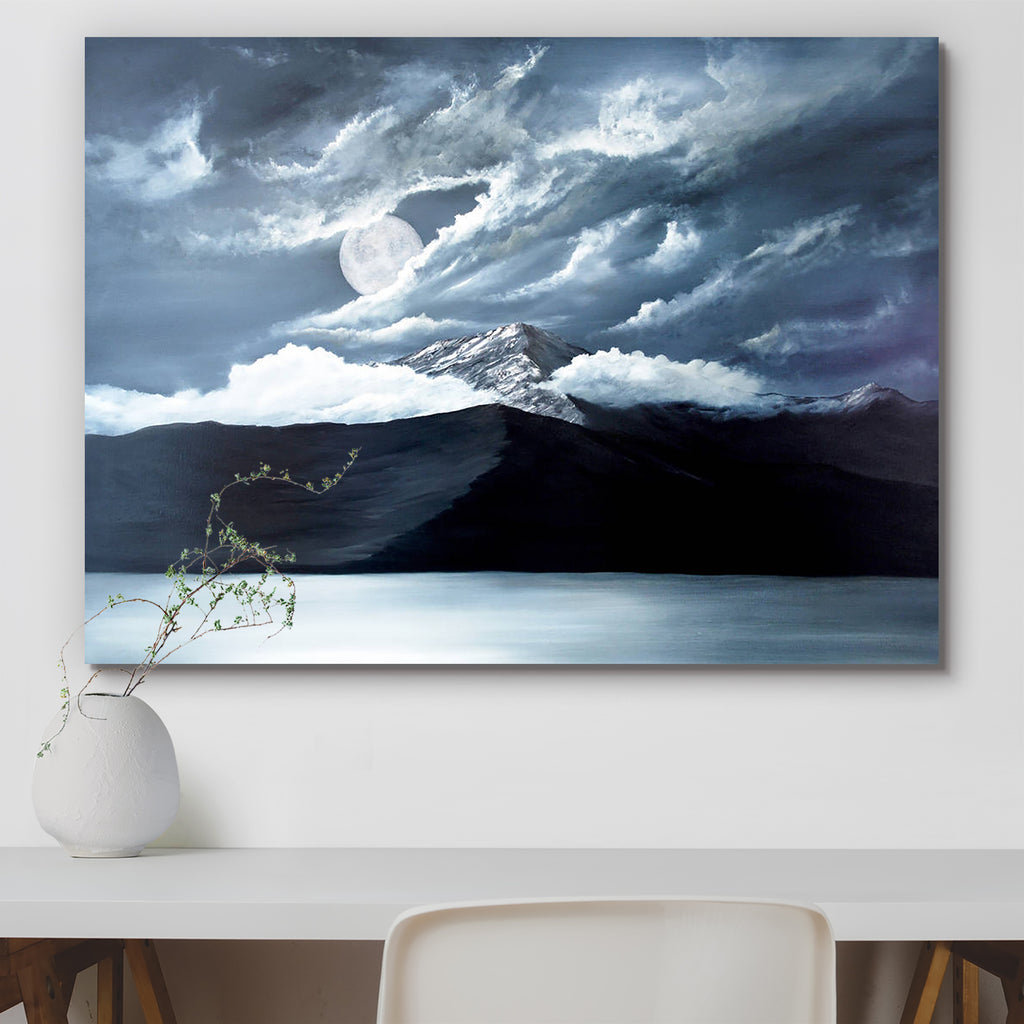 Moon Over Lake Tahoe Canvas Painting Synthetic Frame-Paintings MDF Framing-AFF_FR-IC 5000587 IC 5000587, American, Art and Paintings, Automobiles, God Ram, Hinduism, Landscapes, Marble and Stone, Mountains, Nature, Paintings, Panorama, Scenic, Sunrises, Sunsets, Transportation, Travel, Vehicles, moon, over, lake, tahoe, canvas, painting, synthetic, frame, oil, scenery, landscape, america, art, blue, bushes, california, clouds, dawn, desert, fine, formation, geology, high, limestone, mineral, morning, mounta