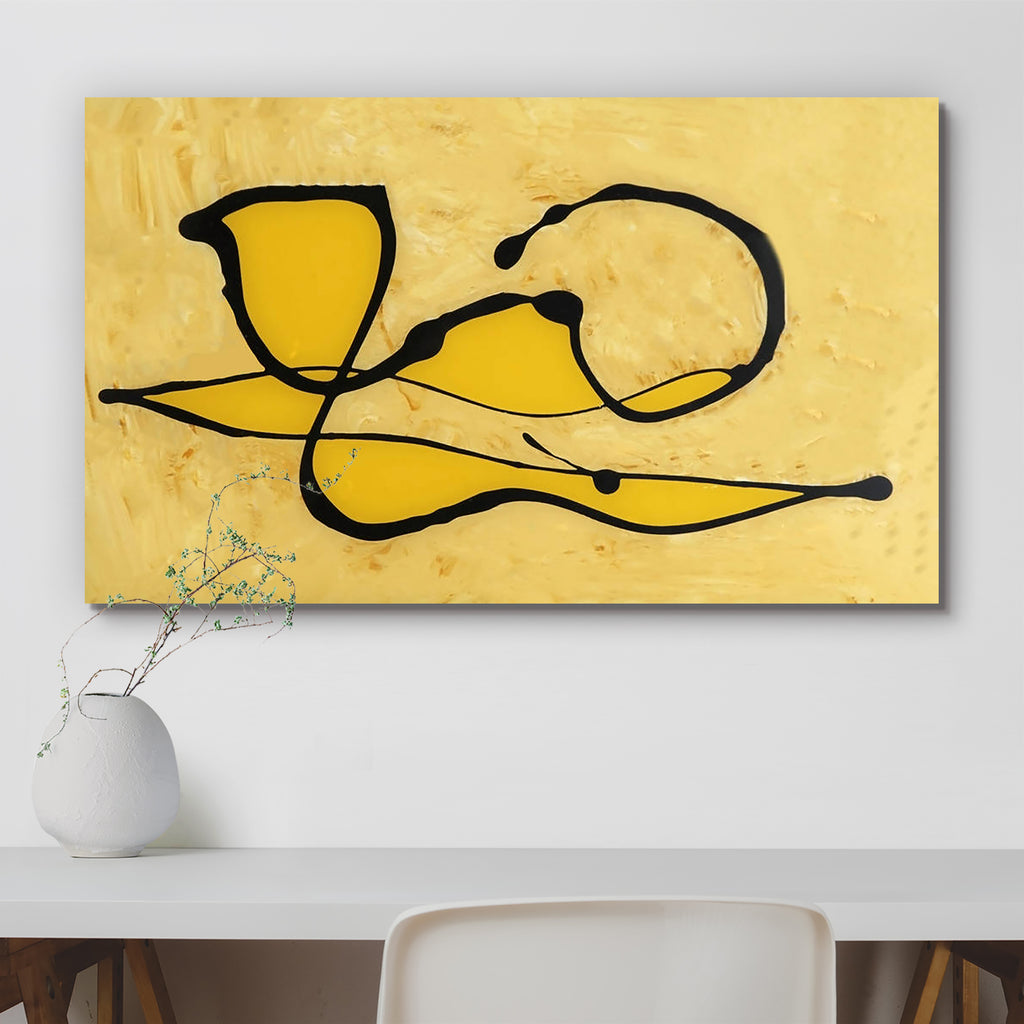 Abstract Art D5 Canvas Painting Synthetic Frame - Paintings MDF Framing - ArtzFolio.com