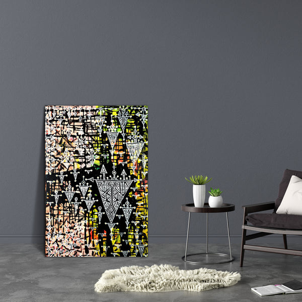 Abstract Art Work D1 Canvas Painting Synthetic Frame-Paintings MDF Framing-AFF_FR-IC 5000628 IC 5000628, Abstract Expressionism, Abstracts, Art and Paintings, Digital, Digital Art, Drawing, Geometric, Geometric Abstraction, Graphic, Illustrations, Paintings, Patterns, Semi Abstract, Signs, Signs and Symbols, Triangles, abstract, art, work, d1, canvas, painting, for, bedroom, living, room, engineered, wood, frame, acrylic, artist, artistic, artwork, background, bright, brush, close, color, colorful, contempo