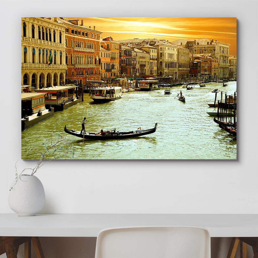 Venice Grand Cana Canvas Painting Synthetic Frame-Paintings MDF Framing-AFF_FR-IC 5000653 IC 5000653, Ancient, Architecture, Automobiles, Boats, Cities, City Views, Culture, Ethnic, Gothic, Historical, Holidays, Italian, Landmarks, Landscapes, Medieval, Nautical, Places, Scenic, Sports, Sunsets, Traditional, Transportation, Travel, Tribal, Vehicles, Vintage, World Culture, venice, grand, cana, canvas, painting, synthetic, frame, italy, adriatic, architectural, atmosphere, boat, bridge, building, canal, city