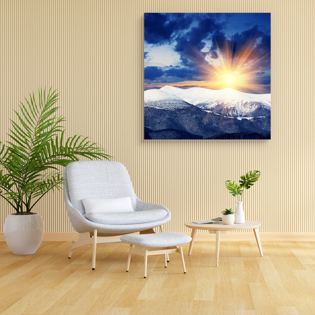 Winter Landscape, Ukraine, Carpathians D2 Canvas Painting Synthetic Frame-Paintings MDF Framing-AFF_FR-IC 5000656 IC 5000656, Automobiles, Black and White, Landscapes, Nature, Scenic, Seasons, Sunrises, Sunsets, Transportation, Travel, Vehicles, White, Wooden, winter, landscape, ukraine, carpathians, d2, canvas, painting, synthetic, frame, scene, alp, background, beautiful, beauty, blue, climate, cloud, cold, cool, countryside, cover, day, environment, europe, fir, forest, freedom, fresh, frost, frozen, hig