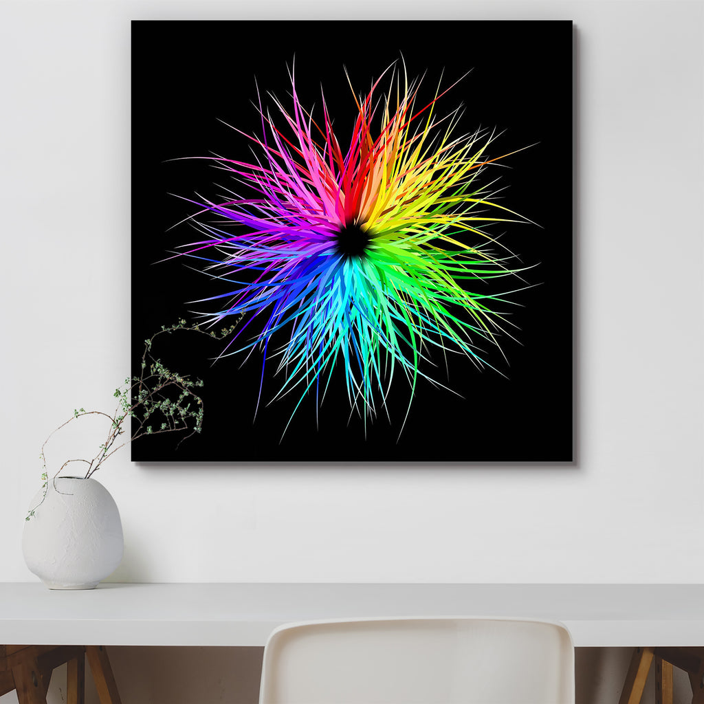 Rainbow Burst Canvas Painting Synthetic Frame-Paintings MDF Framing-AFF_FR-IC 5000763 IC 5000763, Abstract Expressionism, Abstracts, Festivals, Festivals and Occasions, Festive, Holidays, Illustrations, Semi Abstract, rainbow, burst, canvas, painting, synthetic, frame, abstract, background, blue, bright, celebration, color, dark, event, explosion, festival, fire, firework, flame, green, holiday, illustration, meteor, night, orange, purple, red, spark, sparkle, spectrum, star, swirl, twirl, vibrant, vortex, 