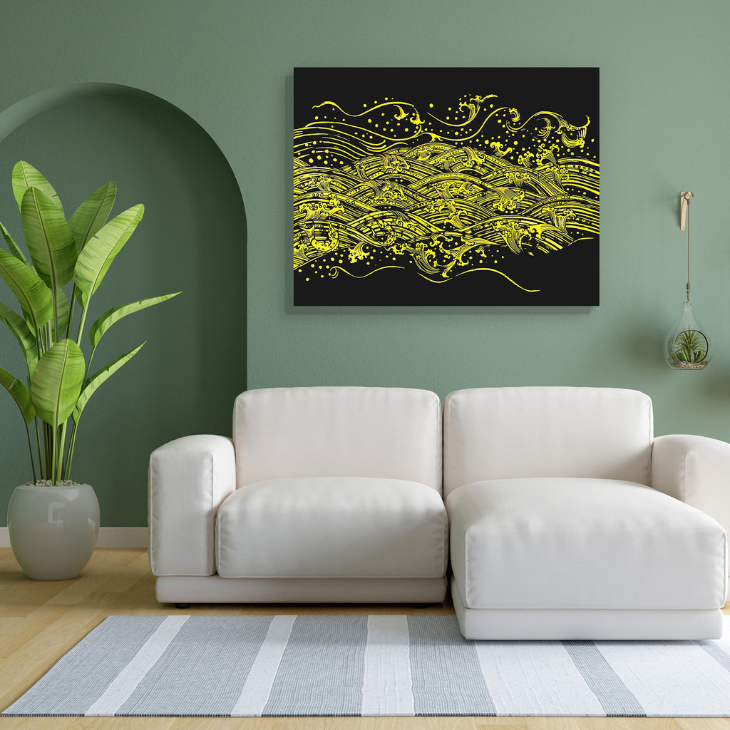 Water Pattern Canvas Painting Synthetic Frame-Paintings MDF Framing-AFF_FR-IC 5000777 IC 5000777, Abstract Expressionism, Abstracts, Ancient, Art and Paintings, Asian, Black and White, Buddhism, Culture, Ethnic, Historical, Medieval, Paintings, Patterns, Religion, Religious, Retro, Semi Abstract, Signs and Symbols, Symbols, Traditional, Tribal, Vintage, White, World Culture, water, pattern, canvas, painting, synthetic, frame, thai, art, abstract, antique, asia, background, calm, church, curve, decoration, e