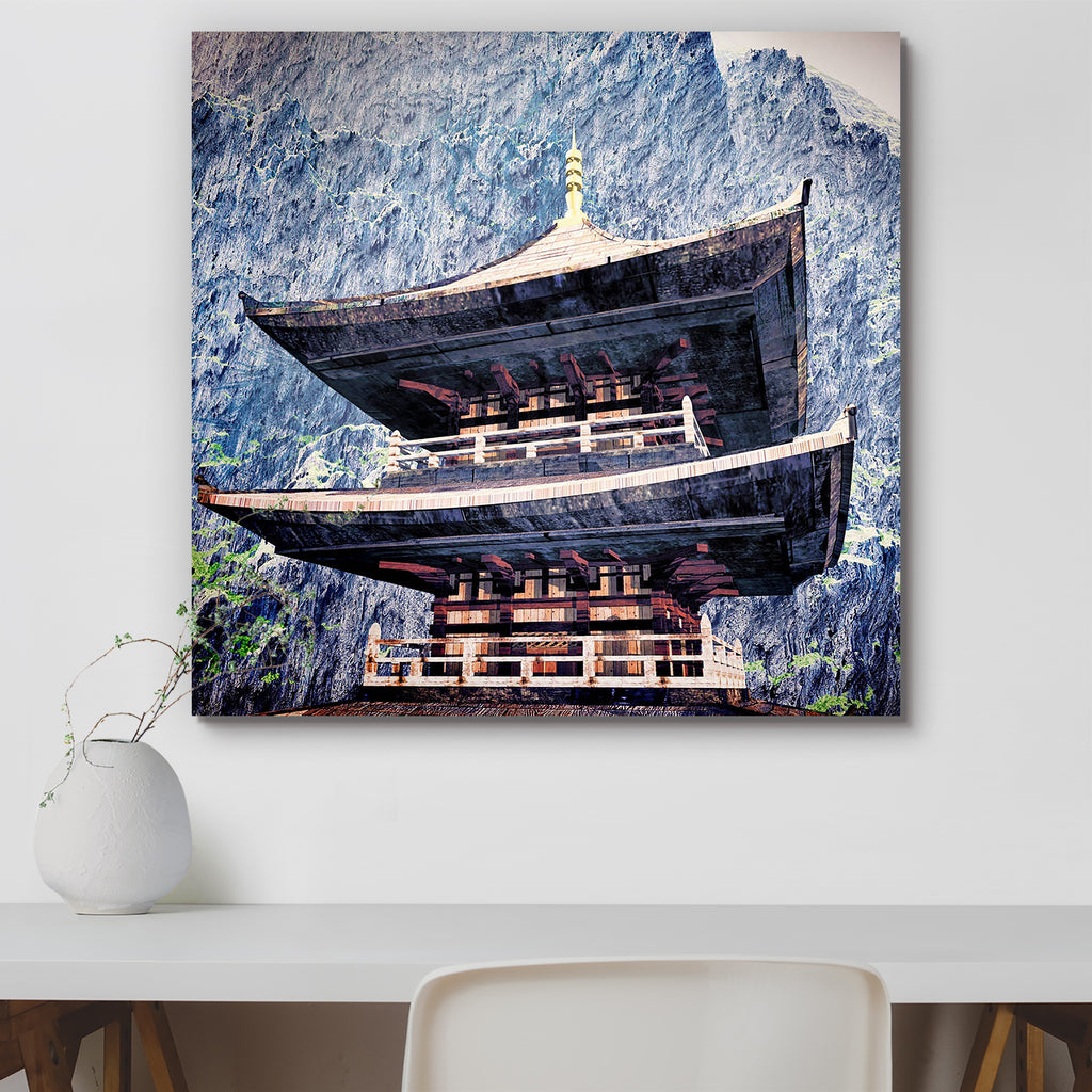Zen Buddha Temple D2 Canvas Painting Synthetic Frame-Paintings MDF Framing-AFF_FR-IC 5000781 IC 5000781, Ancient, Architecture, Art and Paintings, Asian, Automobiles, Buddhism, Chinese, Culture, Digital, Digital Art, Ethnic, Graphic, Historical, Illustrations, Japanese, Landmarks, Landscapes, Medieval, Mountains, Nature, Places, Religion, Religious, Retro, Scenic, Signs, Signs and Symbols, Symbols, Traditional, Transportation, Travel, Tribal, Vehicles, Vintage, World Culture, zen, buddha, temple, d2, canvas