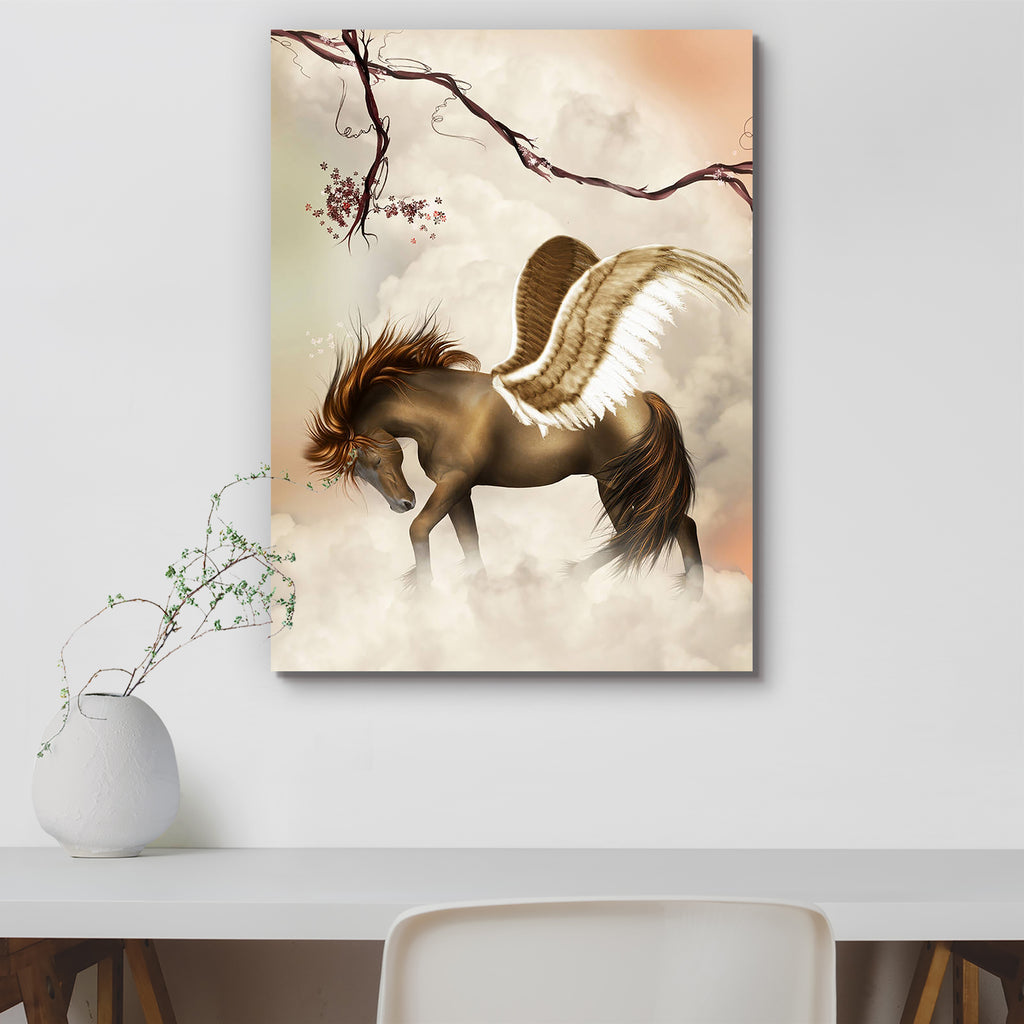 Pegasus In The Sky D1 Canvas Painting Synthetic Frame-Paintings MDF Framing-AFF_FR-IC 5000820 IC 5000820, Animals, Art and Paintings, Baby, Children, Digital, Digital Art, Fantasy, Graphic, Kids, Landscapes, Nature, Scenic, pegasus, in, the, sky, d1, canvas, painting, synthetic, frame, angel, wings, fairy, angels, amazing, animal, art, backdrops, background, beautiful, branches, creature, dream, fae, fairytale, fantastic, flight, fly, flying, freedom, horse, landscape, legend, magic, manipulation, mist, mis