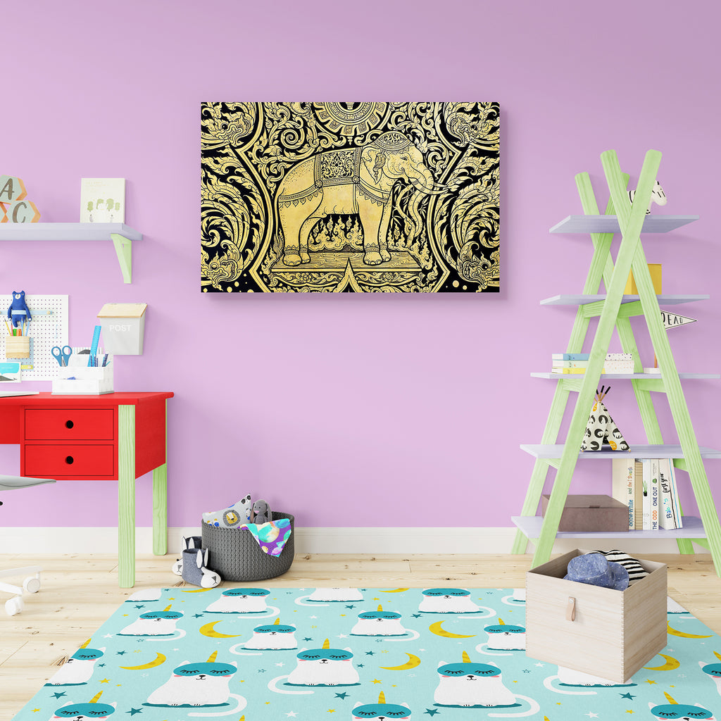Thai Style Elephant Canvas Painting Synthetic Frame-Paintings MDF Framing-AFF_FR-IC 5000834 IC 5000834, Ancient, Animals, Art and Paintings, Asian, Black, Black and White, Botanical, Culture, Decorative, Ethnic, Floral, Flowers, Historical, Medieval, Nature, Paintings, Patterns, Signs, Signs and Symbols, Traditional, Tribal, Vintage, World Culture, thai, style, elephant, canvas, painting, synthetic, frame, thailand, aged, animal, art, asia, background, beautiful, buddhist, color, decor, decoration, design, 